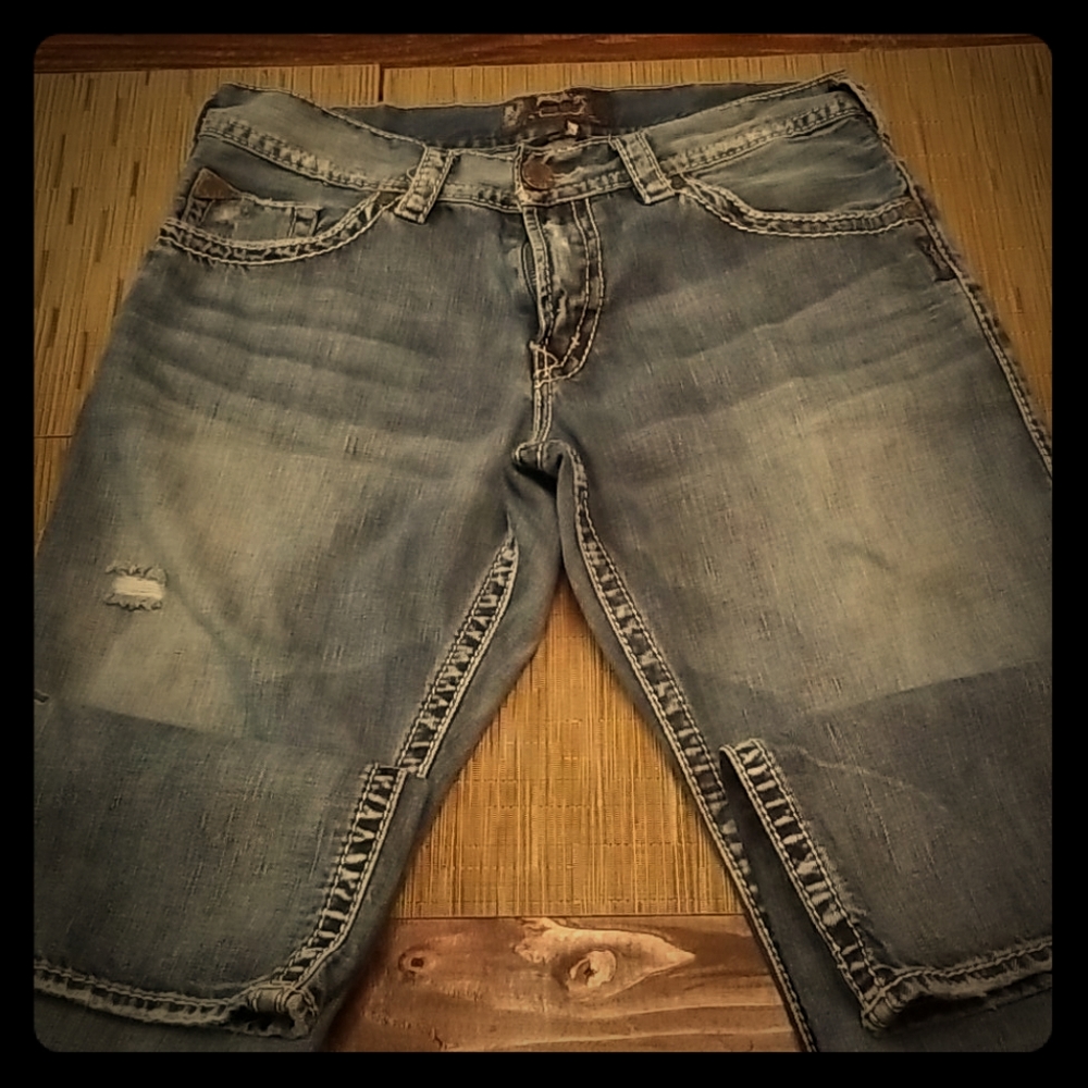 Silver jeans